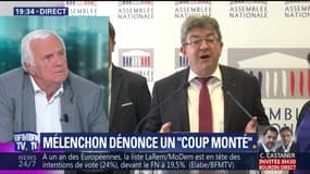 Jean-Luc Mélenchon dénonce un "coup monté"