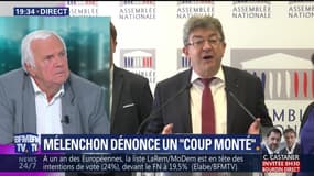 Jean-Luc Mélenchon dénonce un "coup monté"