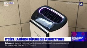 Lycées: la région déploie des purificateurs d'air pour limiter la circulation du Covid-19