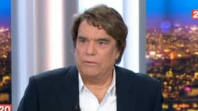 Bernard Tapie, invité du journal de France 2, lundi soir.