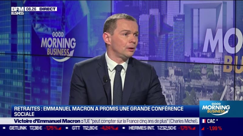 Retraites: Emmanuel Macron a promis une grande conférence sociale