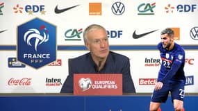 France – Finlande : Deschamps salue la première sélection et la performance de Theo Hernandez