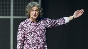 James May, lors de l'enregistrement d'une émission Top Gear.