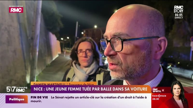 Nice : une femme tuée par balle dans sa voiture