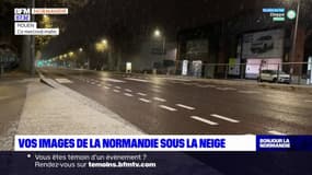 La Normandie touchée par la neige ce mercredi 