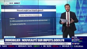 Immobilier: nouveauté sur impots.gouv.fr