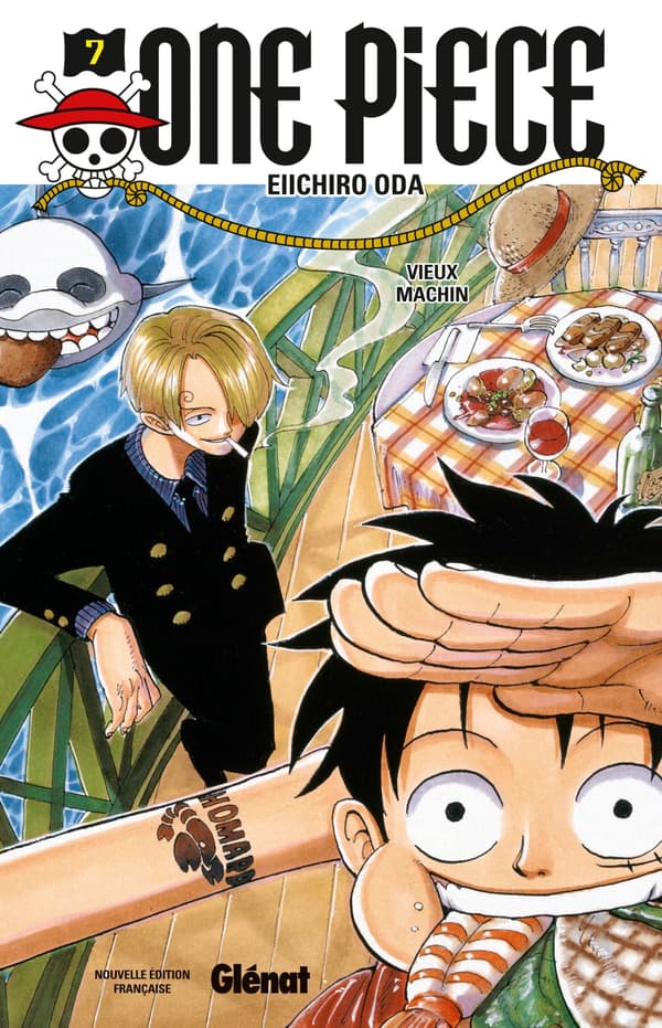 La couverture du tome 7 de "One Piece"