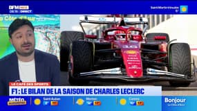 Le café des sports : le bilan de la saison F1 de Charles Leclerc
