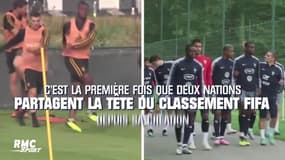 Classement Fifa : La France et la Belgique à égalité en tête