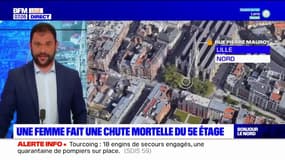 Lille: une femme meurt après une chute mortelle d'un bâtiment de cinq étages