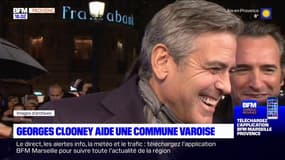 Georges Clooney aide une commune varoise