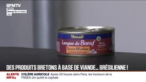 "C'est triste": des produits bretons à base de viande brésilienne