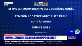 Paris: la tension locative atteint "un niveau assez inédit"