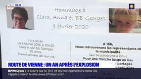 Lyon: un an après l'explosion d'une boulangerie route de Vienne, une marche blanche organisée