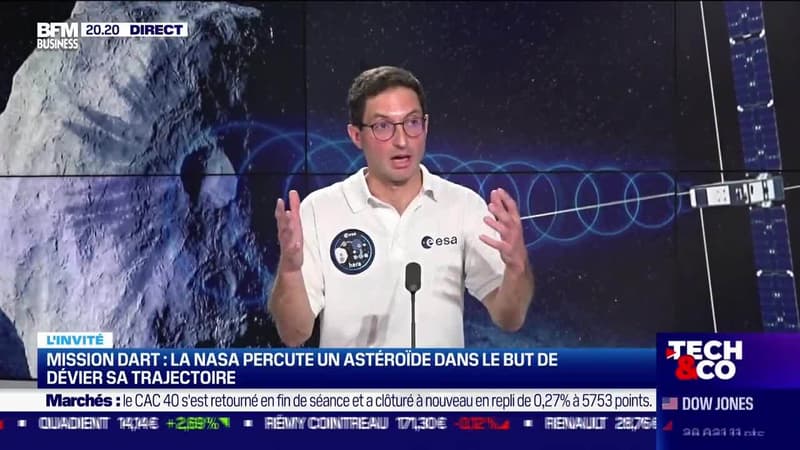 Sylvain Lodiot (HERA) et Jean-Baptiste Huet (BFM Business) : DART, la mission-suicide de la NASA, s'écrase avec succès à 22 000 km/h contre un astéroïde - 27/09