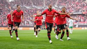 Ludovic Blas avec le Stade Rennais, à Rennes le 21 septembre 2023