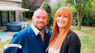David et Sandrine dans "4 mariages pour une lune de mielé