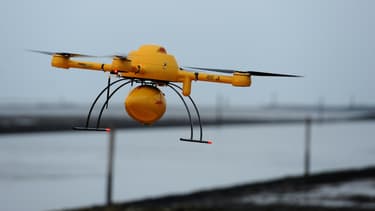 Un drone a failli percuter un avion de ligne à Londres en juillet 2014 (photo d'illustration).