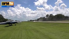 Un pilote d’avion atterrit sans sortir les roues à l’atterrissage