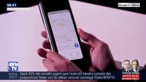 Les images du téléphone portable pliable présenté par Samsung