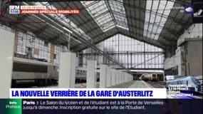 La nouvelle verrière de la gare d'Austerlitz