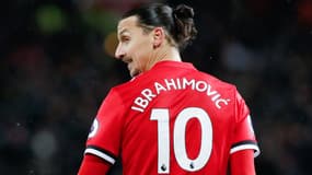 Zlatan Ibrahimovic à Manchester United, le 10 décembre 2017