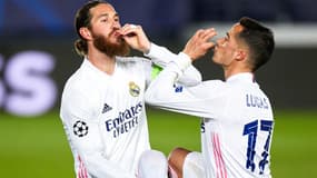 Sergio Ramos et Lucas Vazquez