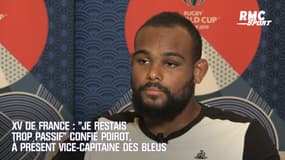 XV de France : "Je restais trop passif" confie Poirot, à présent vice-capitaine des Bleus
