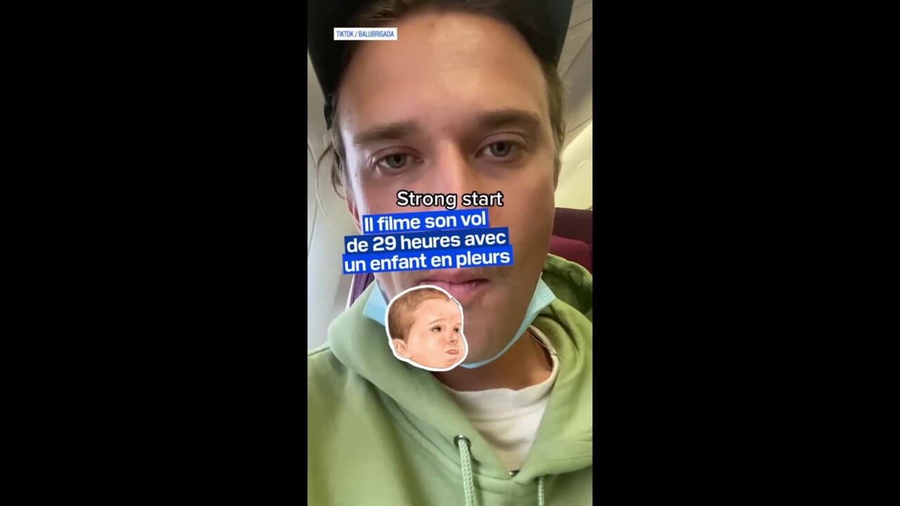 Un artiste néozélandais filme son vol de 29 heures avec un enfant en