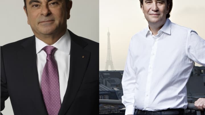 Carlos Ghosn et Xavier Niel reçoivent conjointement le Grand Prix BFM de l'édition 2014.