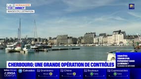 Cherbourg: une grande opération de contrôles sur le port