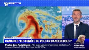 Le nuage de gaz issu du volcan en éruption aux Canaries va-t-il toucher la France ? BFMTV vous répond