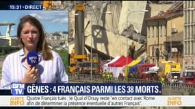 Gênes: une quatrième victime française découverte dans les décombres