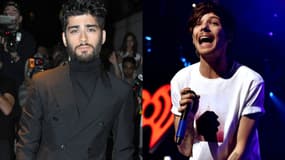 Zayn Malik en septembre 2016 et Louis Tomlinson en décembre 2015 