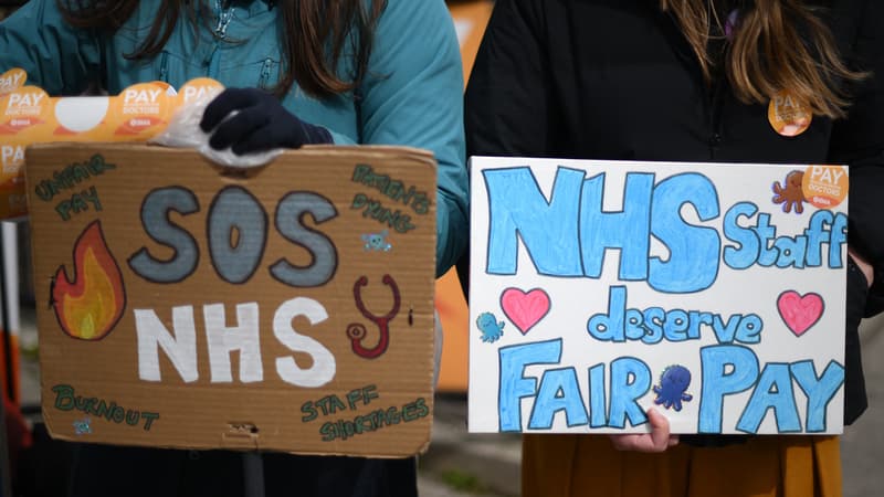Angleterre: les médecins démarrent une grève inédite de six jours