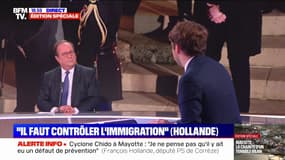 Budget 2025: "Mieux vaut éviter le 49.3", conseille François Hollande