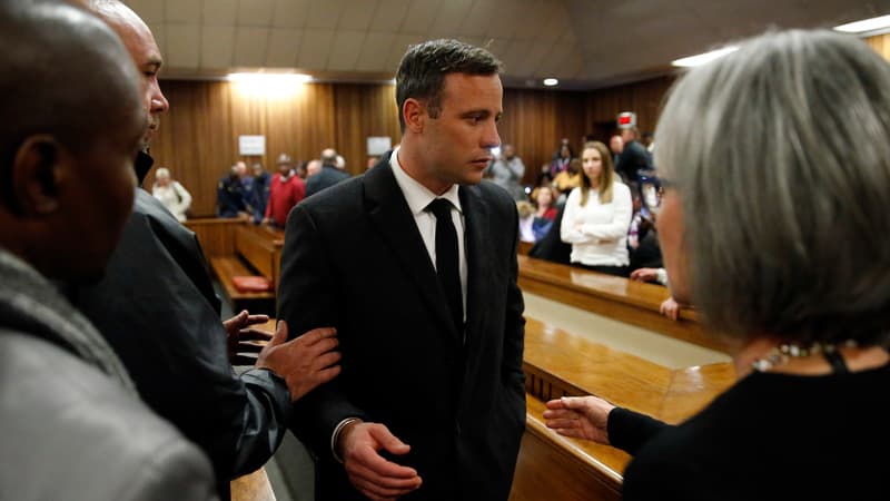 L'athlète sud-africain Oscar Pistorius, le 6 juillet 2016 à Pretoria, en Afrique du Sud.
