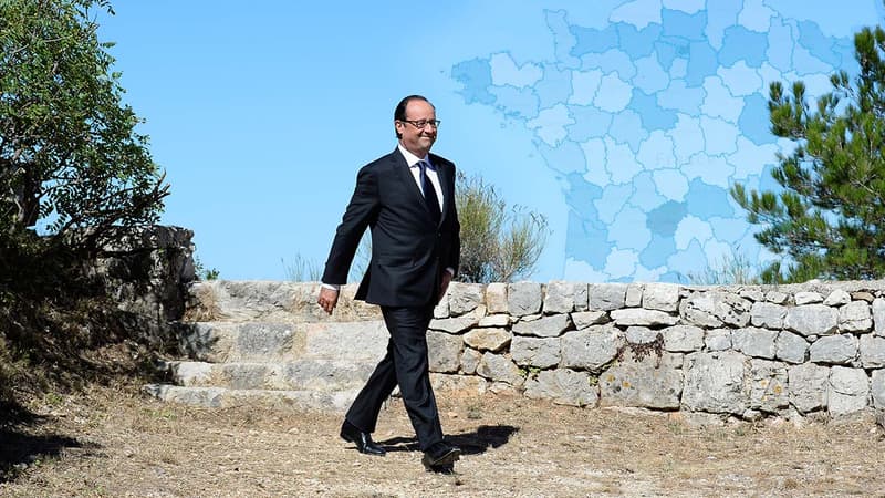 Après trois ans à la tête de l'Etat, François Hollande a visité près de 65% des départements que compte la France.