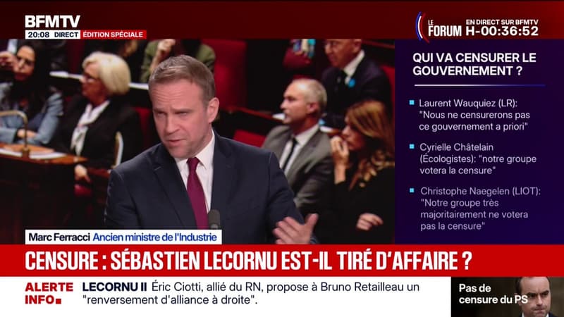Pour Marc Ferracci, ancien ministre de l'Industrie, la suspension de la réforme des retraites 