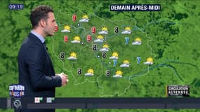 Météo Paris-Ile-de-France du vendredi 9 décembre 2016: Du soleil et un léger voile de nuages pour cette fin de matinée