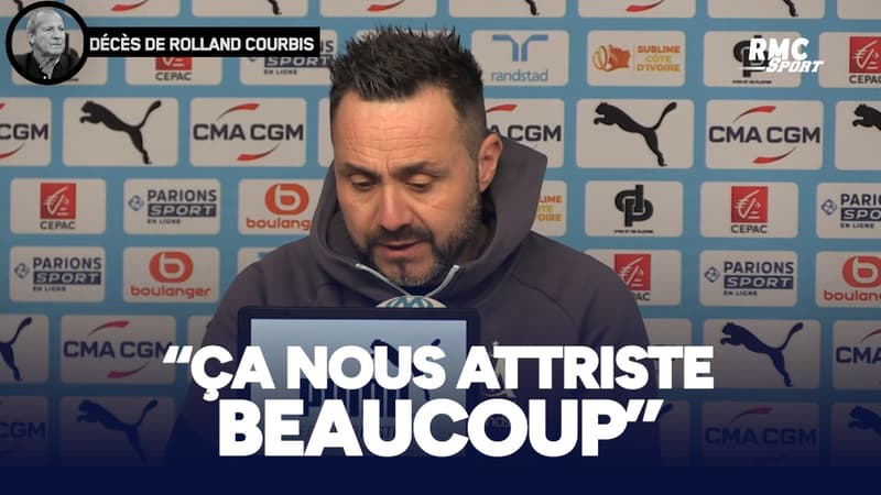 Décès de Rolland Courbis : 