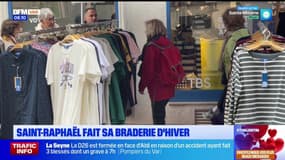 Saint-Raphaël: la braderie d'hiver le poursuit jusqu'à samedi