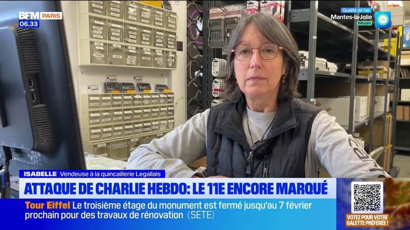 Attentat contre Charlie Hebdo: le 11e arrondissement encore profondément marqué