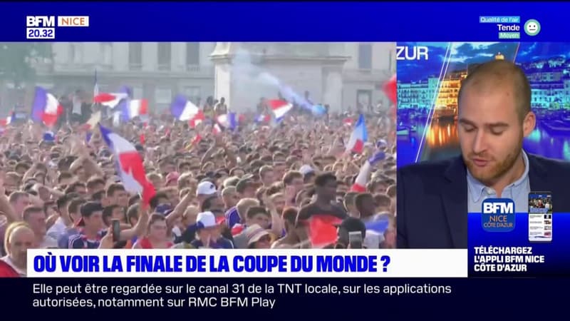 Alpes-Maritimes: où voir la finale de la Coupe du monde ce week-end?
