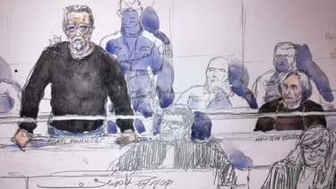 Michel Fourniret lors de son procès à la cour d'Assises de Versailles, le 13 novembre 2018.