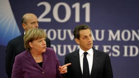 Entre Alain Juppé et Nicolas Sarkozy, pour 2017, la chancelière allemande n'aurait pas de préférence.