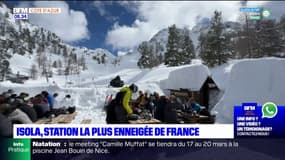 Alpes-Maritimes: Isola 2000, station de sports d'hiver la plus enneigée de France