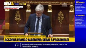 Accord franco-algérien: "Il faut une réaction face au régime d'Alger", dit Laurent Wauquiez