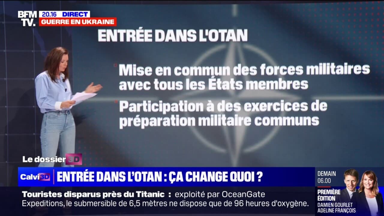 Guerre En Ukraine: Que Changerait Une Entrée Dans L'OTAN?