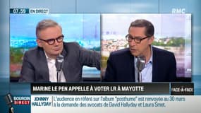 Brunet et Neumann : Marine Le Pen appelle à voter LR à Mayotte - 16/03